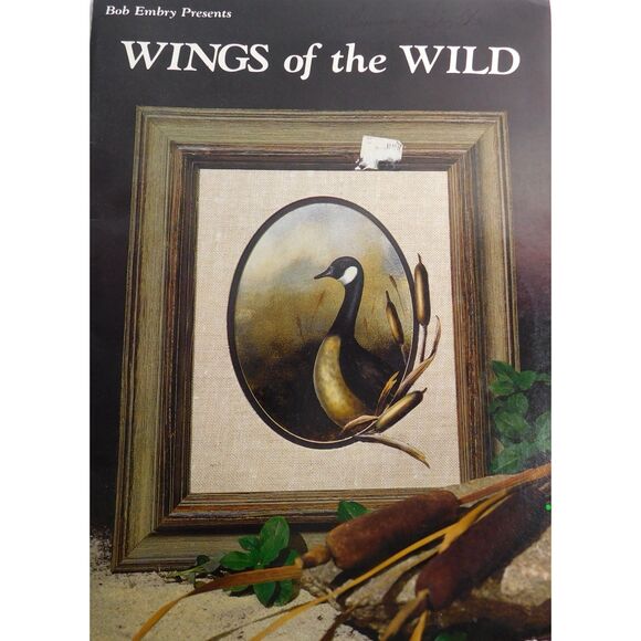 Other - Vintage Painting Book Wings of the Wild Bob Embry PB Birds